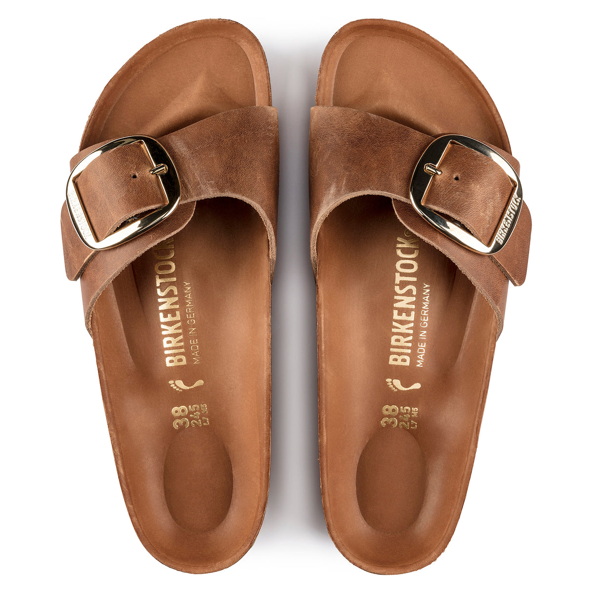 Madrid Big Buckle (Cognac)