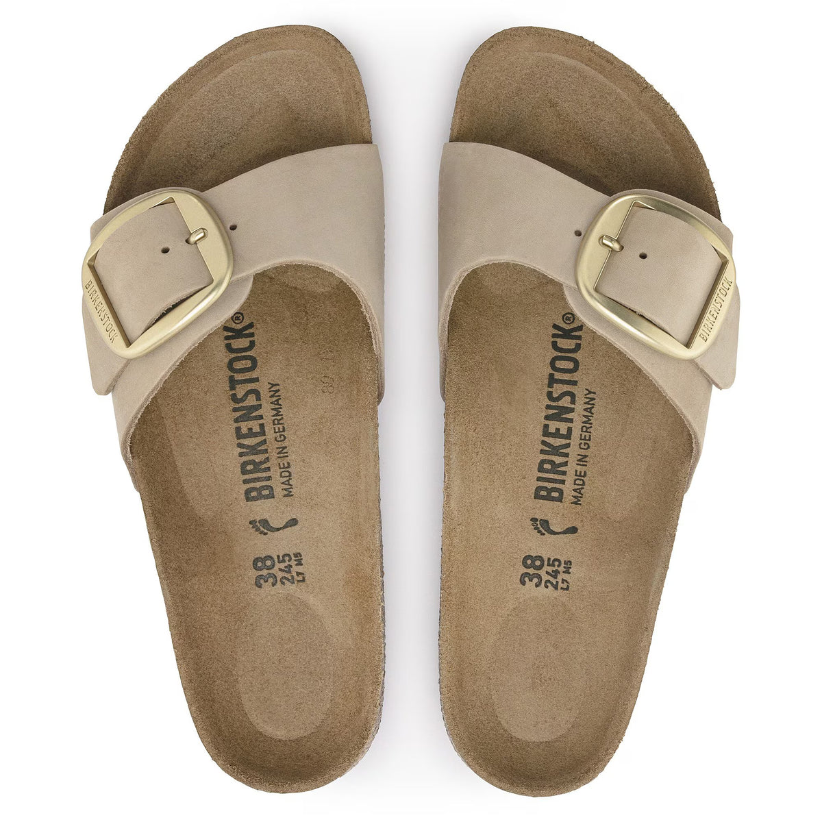 Madrid Big Buckle (Sandcastle) top