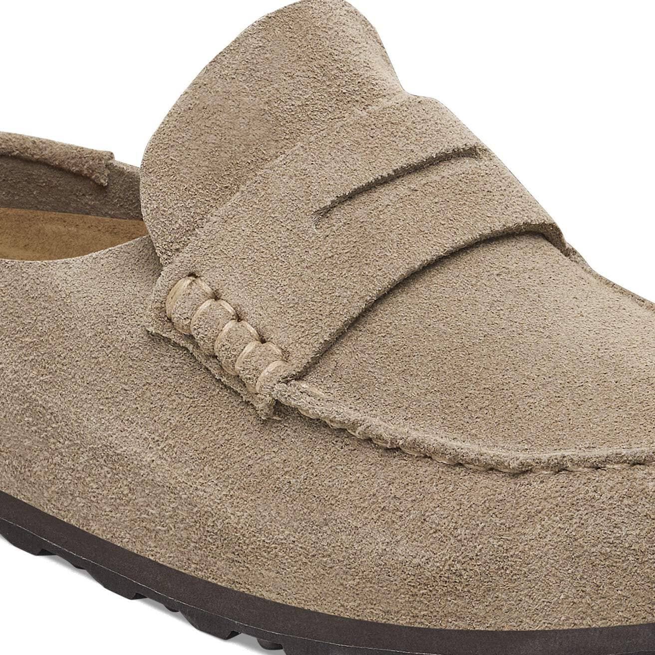 Naples Wrapped (Taupe Suede) detail