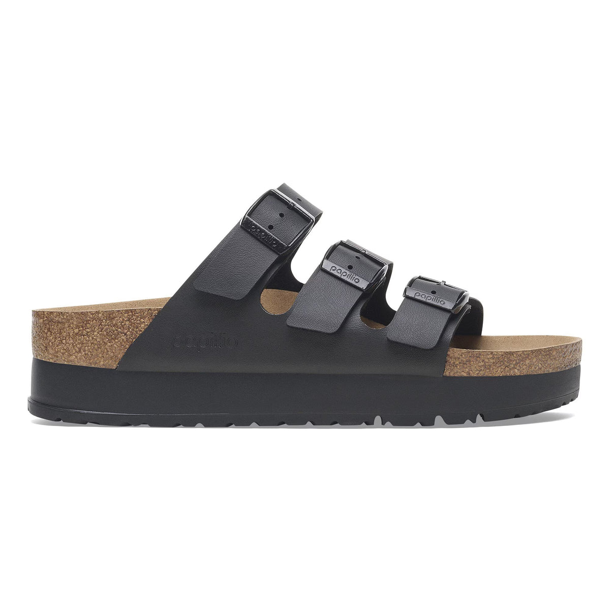 Florida III Platform (Black Birko-Flor) side