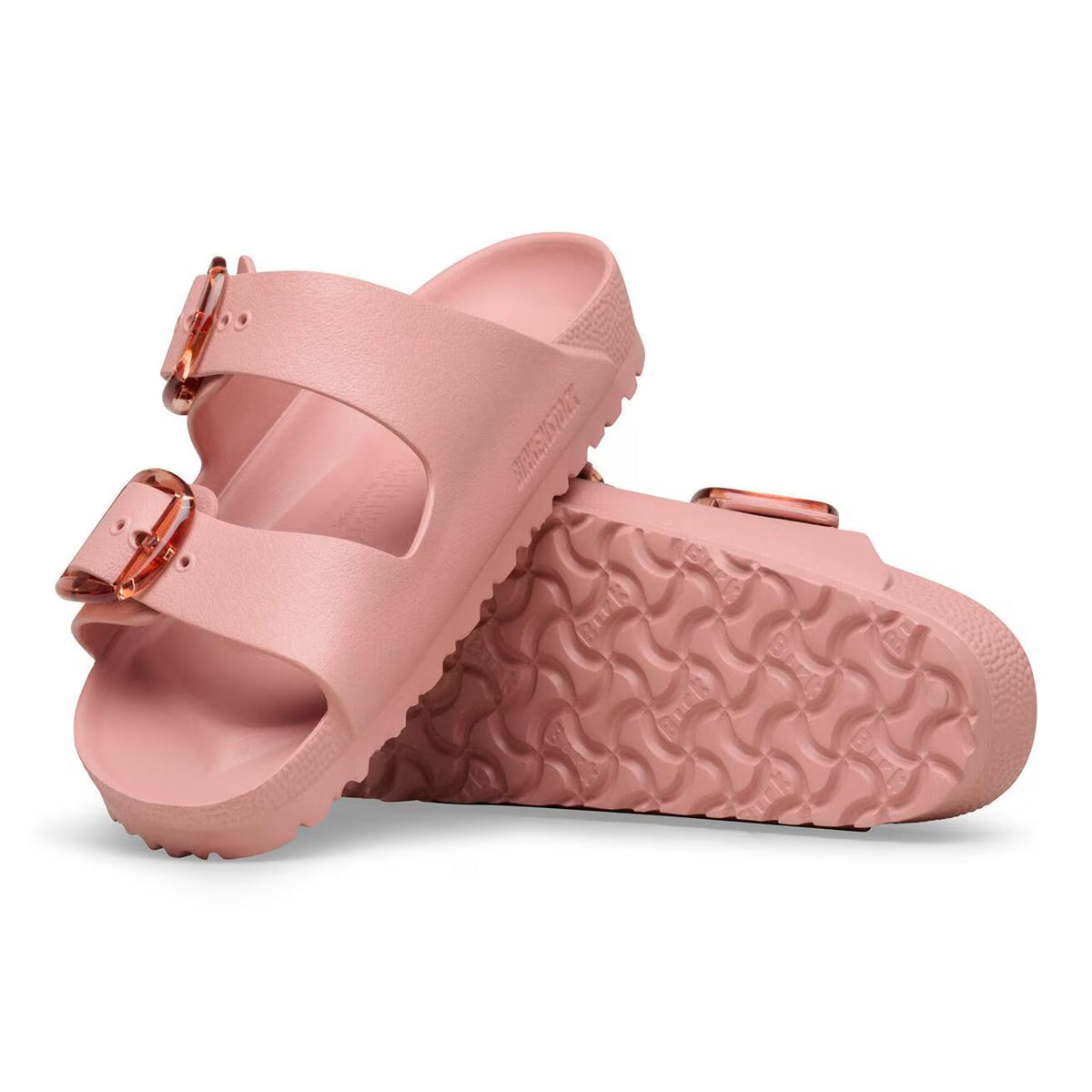 Women's Arizona Big Buckle EVA (Pink Clay) sole