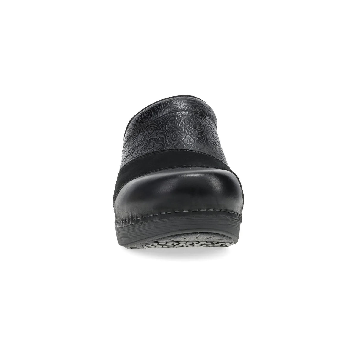 Zinnia Clog (Black Multi) front