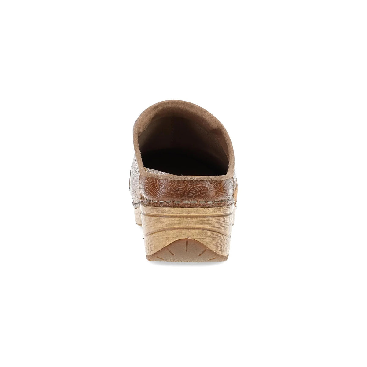 Zinnia Clog (Tan Multi) back