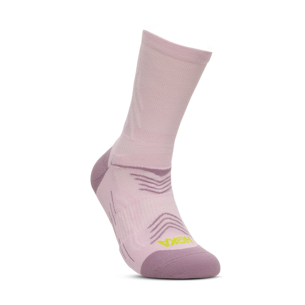 Bondi Quarter Run Sock (Lilac Cream) front