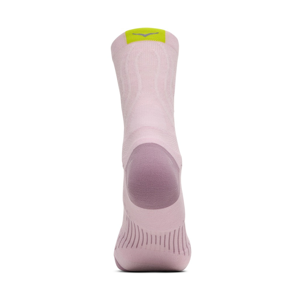 Bondi Quarter Run Sock (Lilac Cream) back