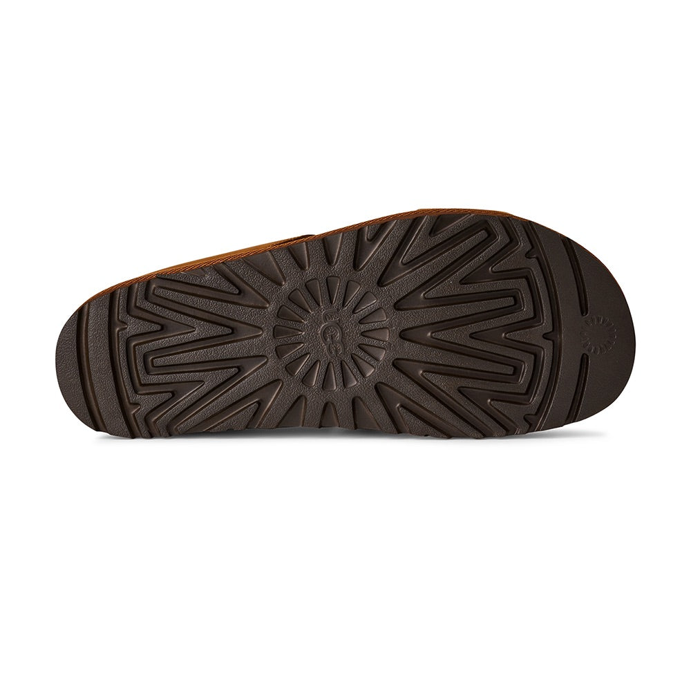 Women's Goldenstar Hi Cutout Slide (Dark Chestnut) sole