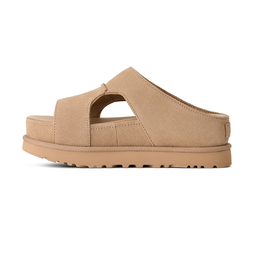 Women's Goldenstar Hi Cutout Slide (Sand) other side