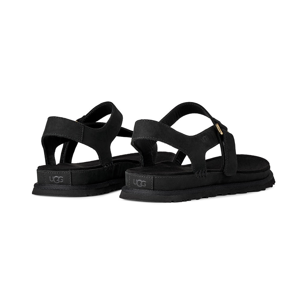 Women's Goldengaze Toe Post (Black) back