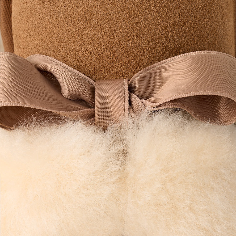 Kid's Bailey Slipper (Chestnut) detail