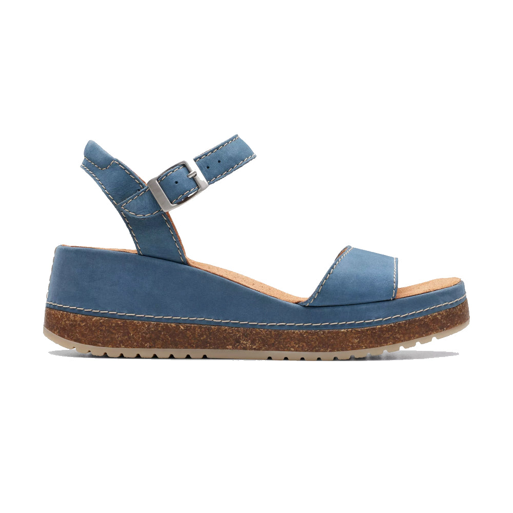 KASSANDA LILY BLUE NUBUCK