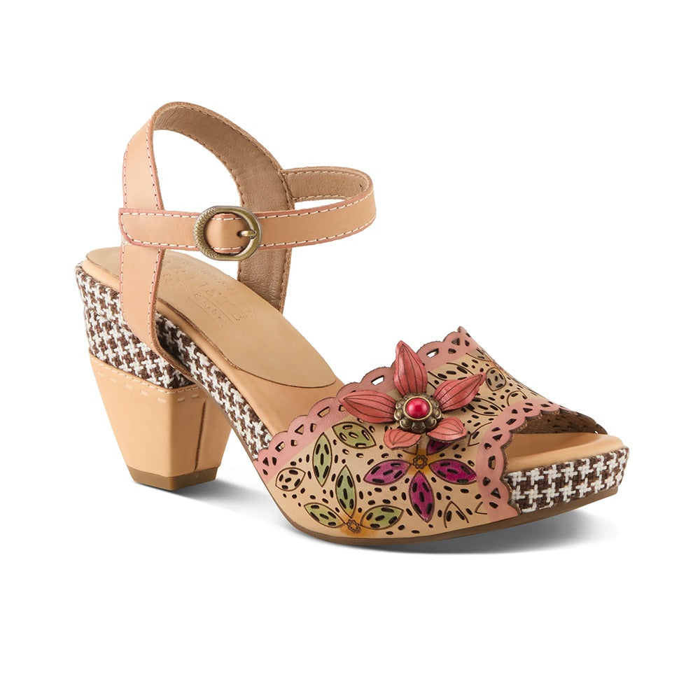 Miabella (Beige Multi) front side