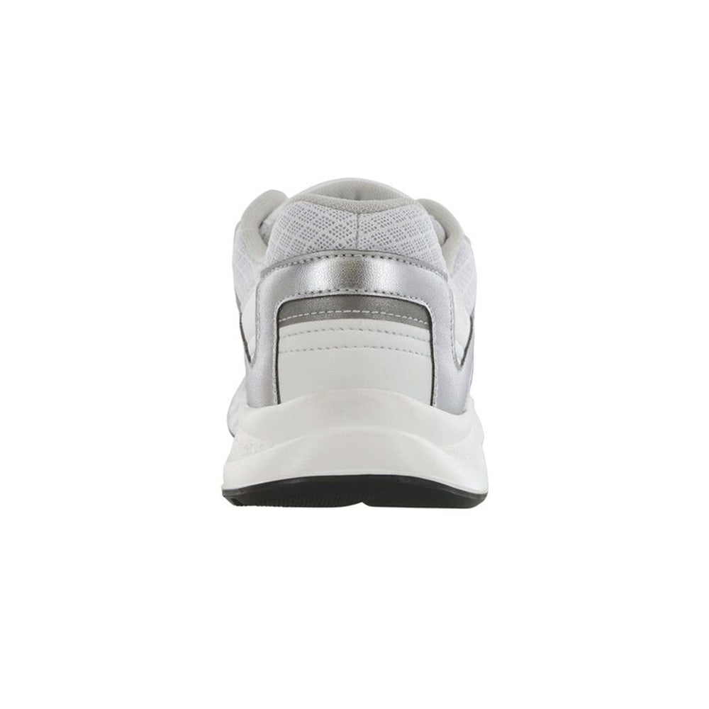 Women's Tempo (White/Silver) back