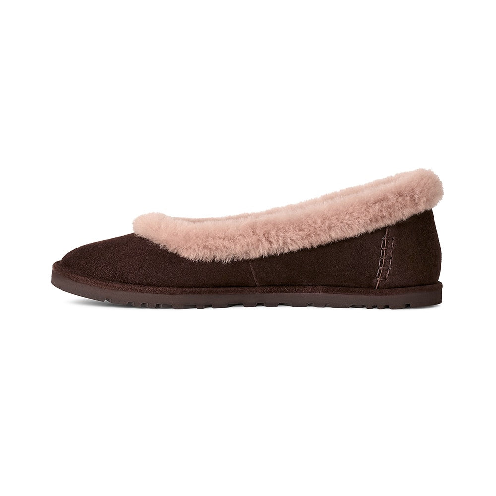 Women's Zora Ballet Flat (Dusted Cocoa) other side