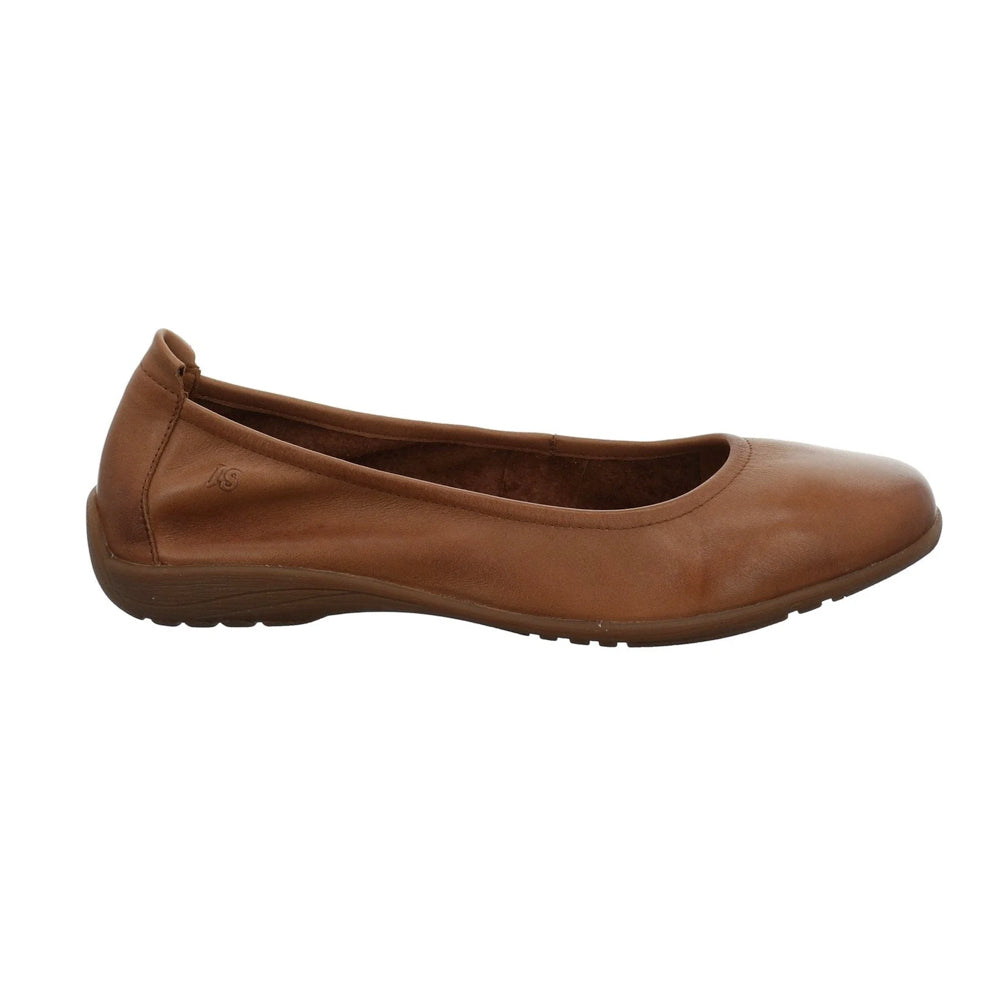 JOSEF SEIBEL FENJA flat padded shoes in camel