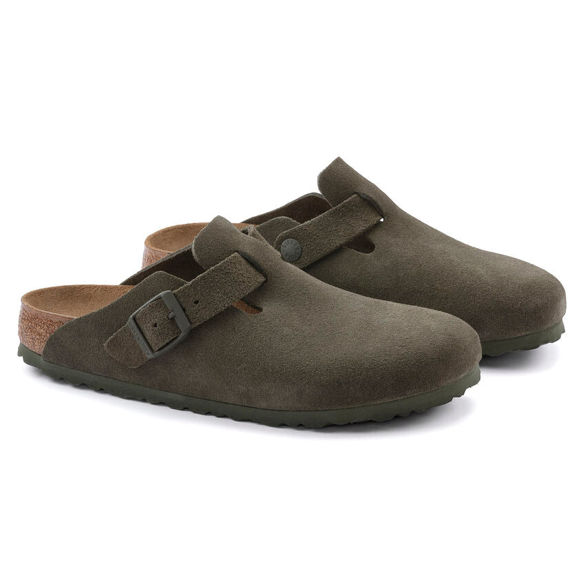 Men's Boston Suede Leather (Thyme)