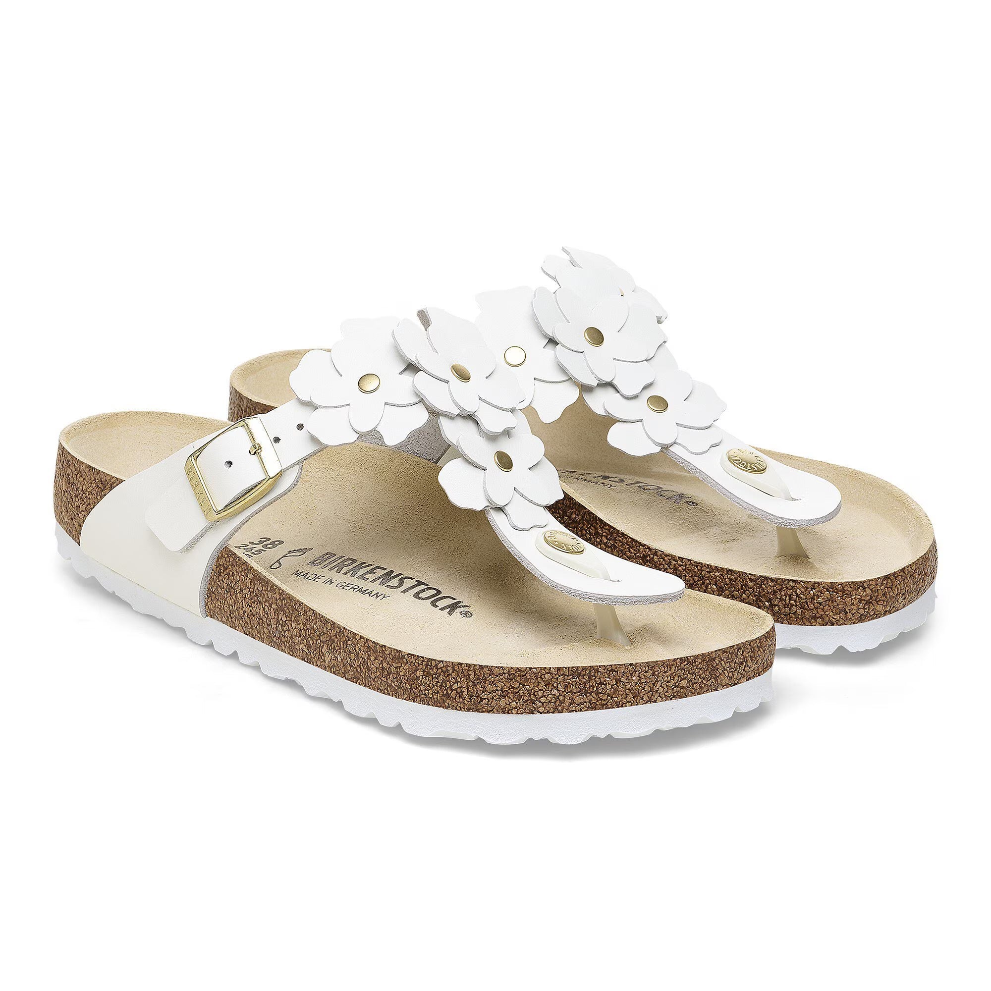 Gizeh Flowers (White) pair