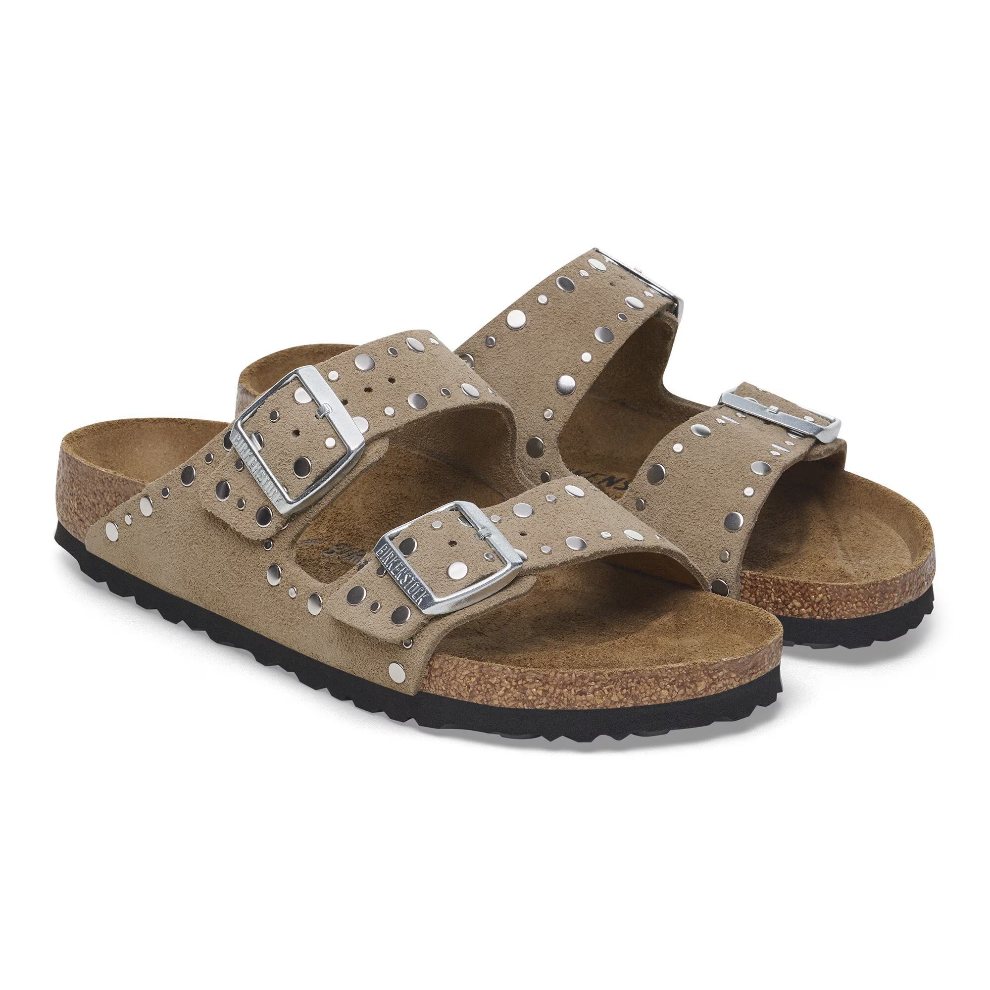Arizona Rivet (Taupe) pair