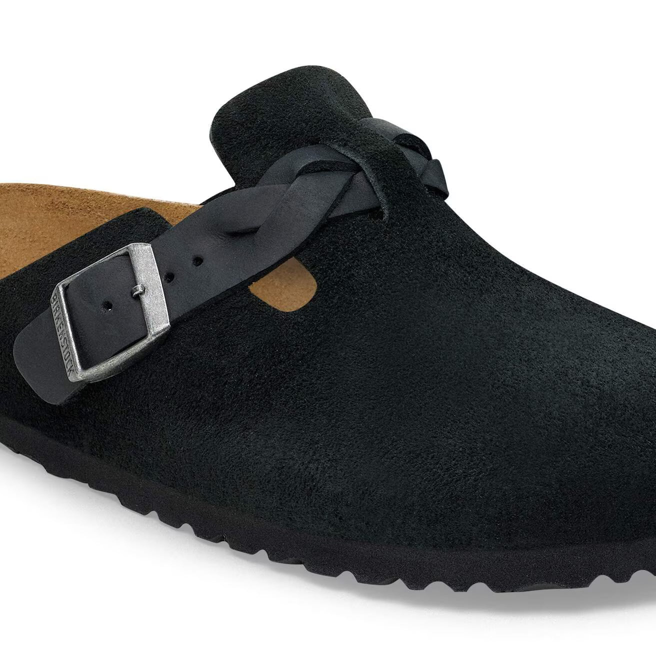 Women's Boston Braid (Black) detail