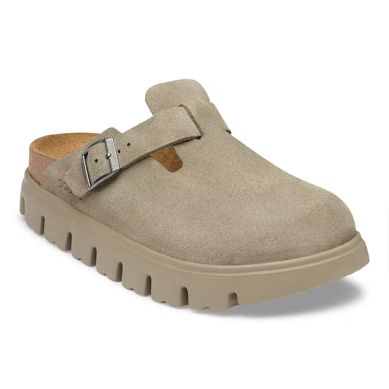 Women's Boston Chunky (Taupe) front side