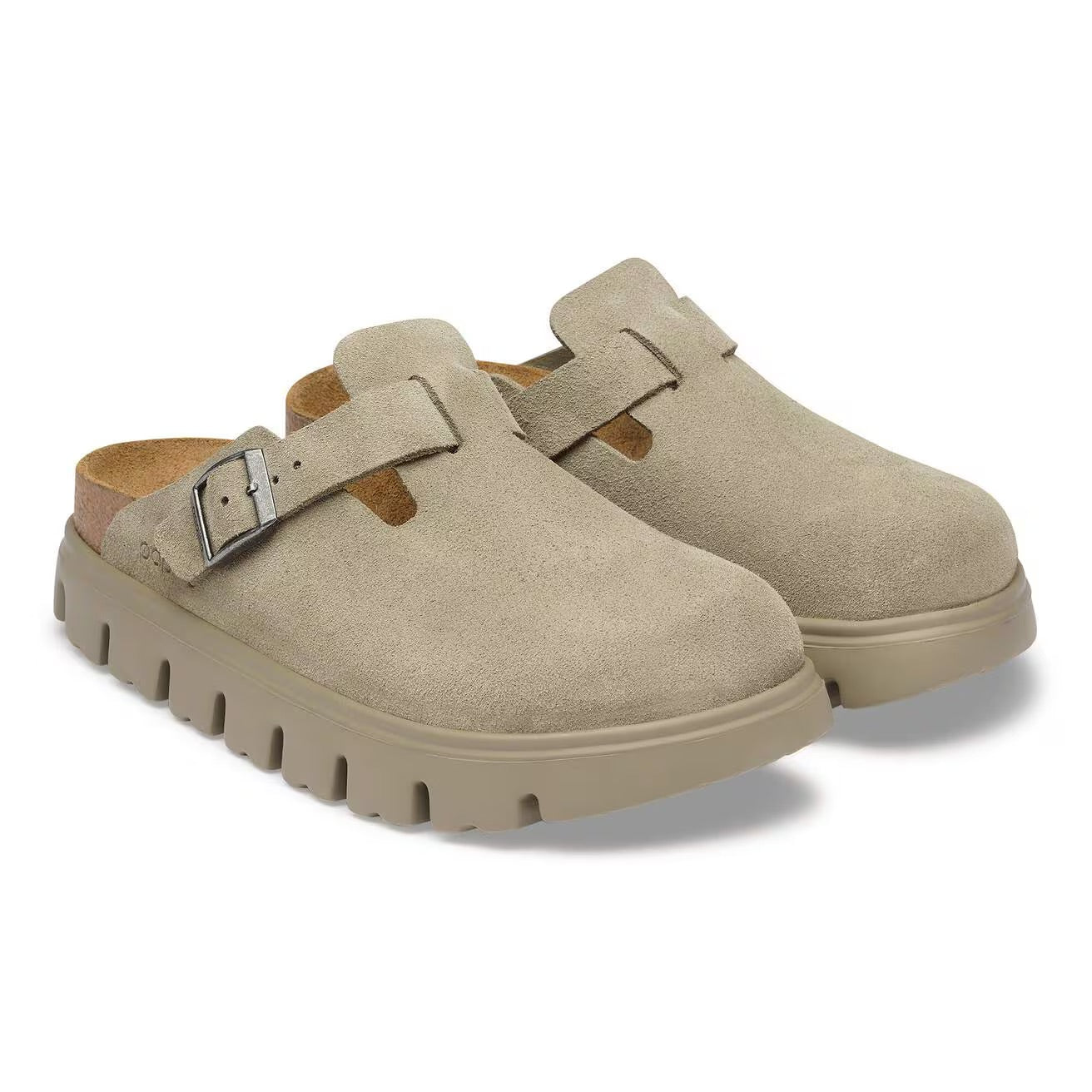 Women's Boston Chunky (Taupe) pair
