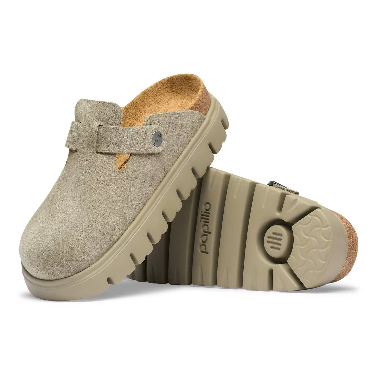 Women's Boston Chunky (Taupe) sole