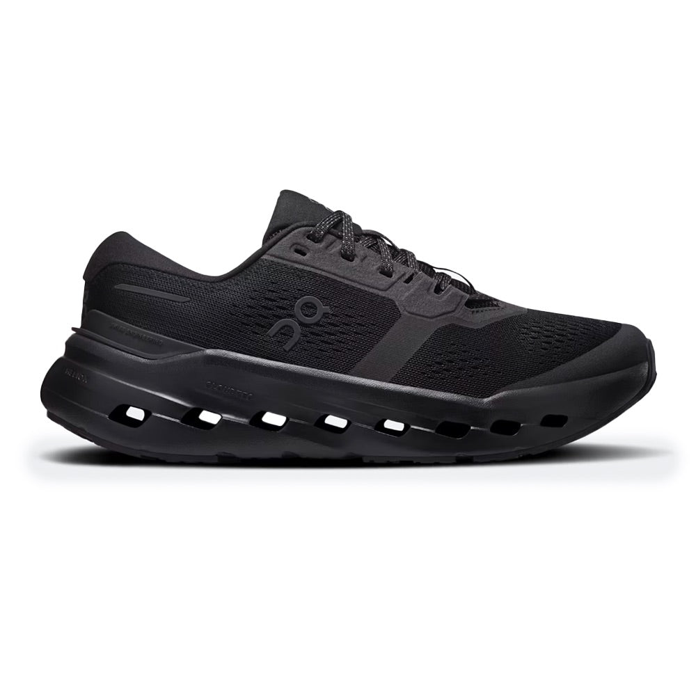 Women's Cloudrunner 3 (Black/Black) side