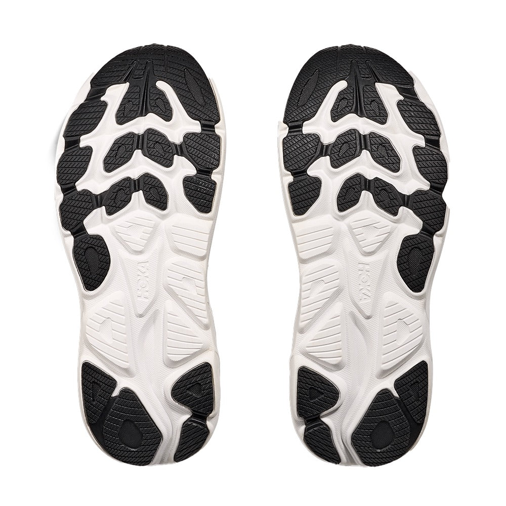 Men's Clifton 10 (Black/White) sole