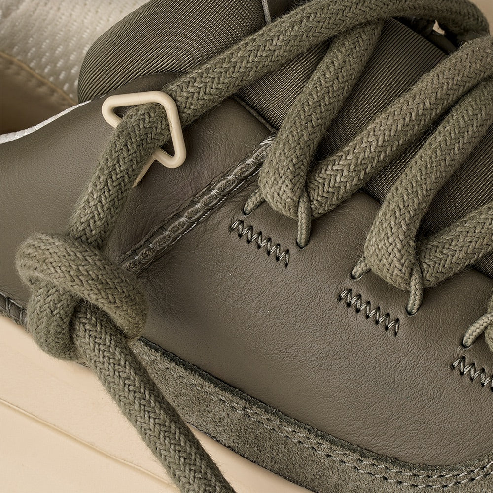 Men's Heritage Utility Sneaker (Moss green/Buffed) detail