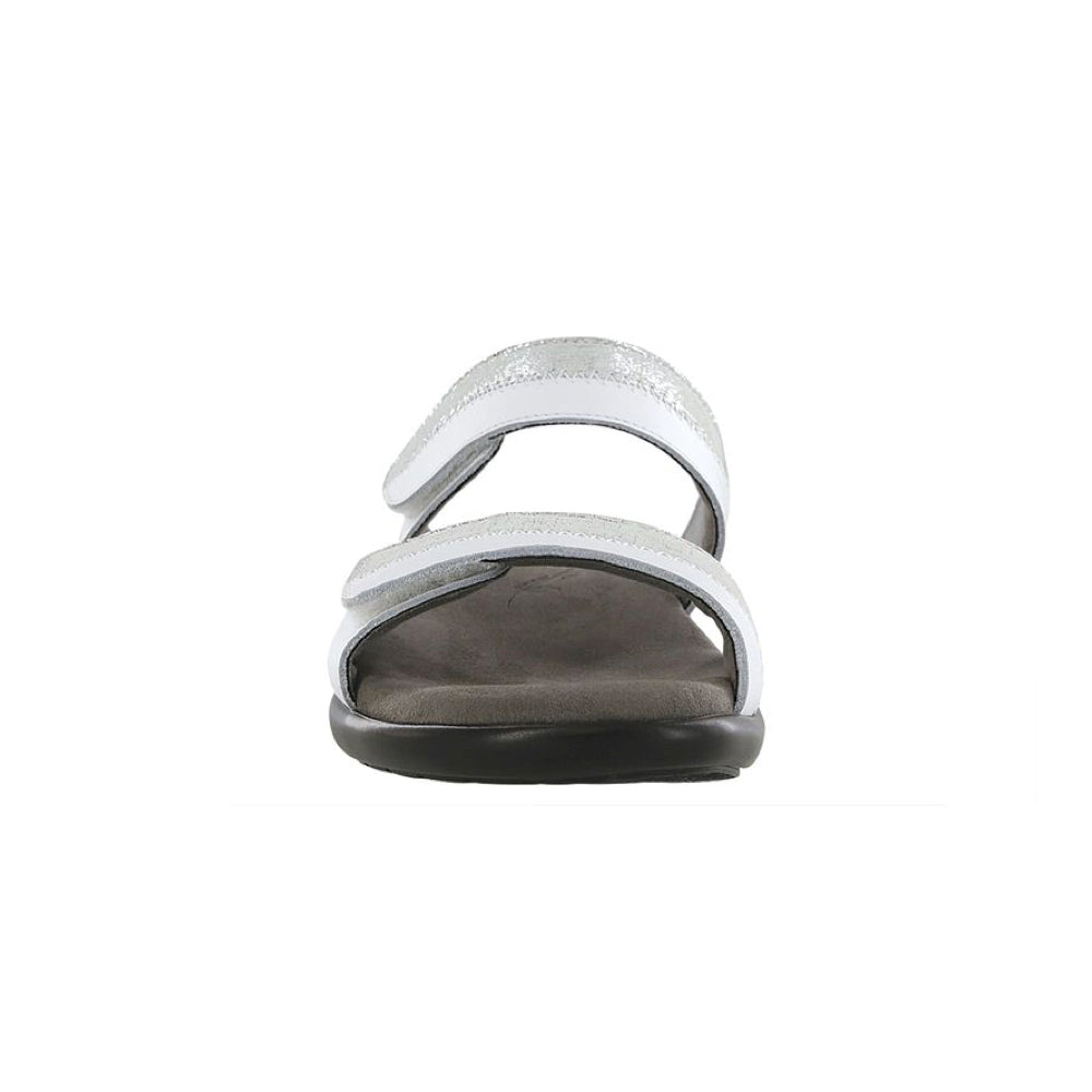 Nudu Slide (White/Silver)