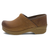 Professional Tan Burnished Suede Classic Clog