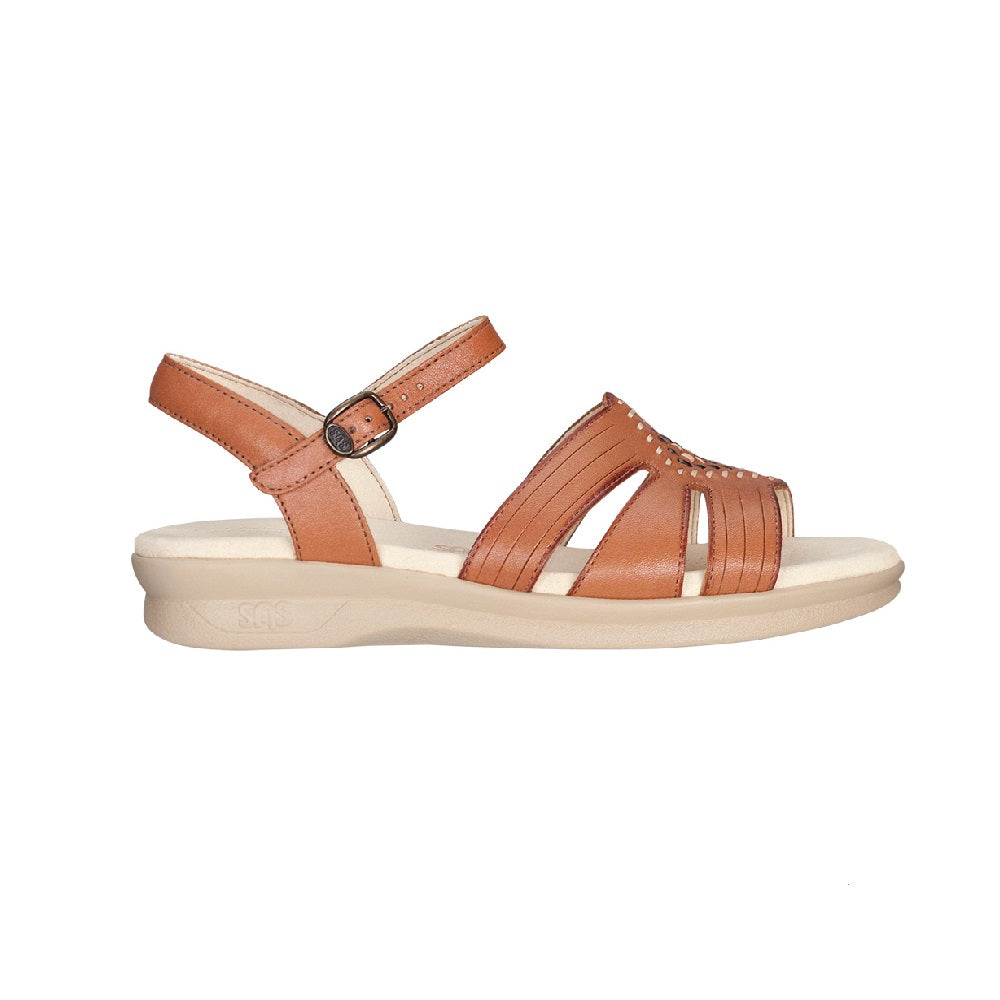 SAS Huarache strap sandal in Antique Tan